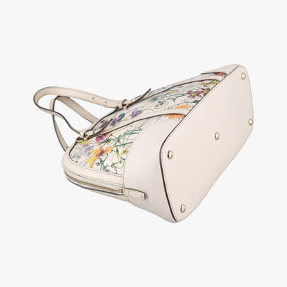 Gucci Nice Flora Ivory Multicolor Leather — view 5
