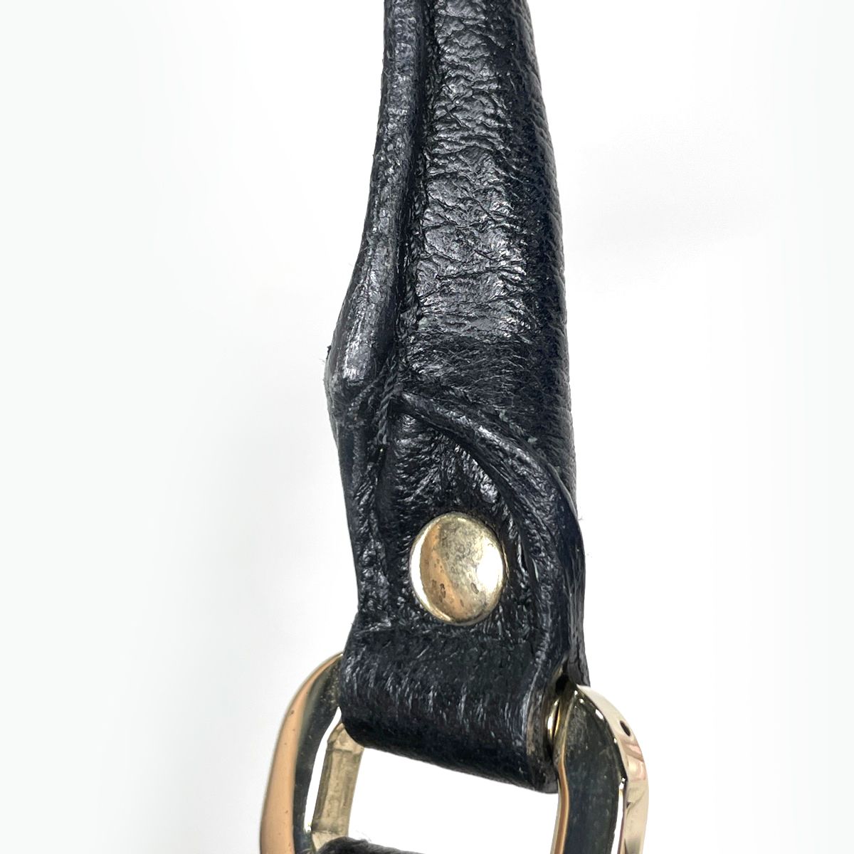Gucci Shoulder Bag G Logo Leather Black — view 5