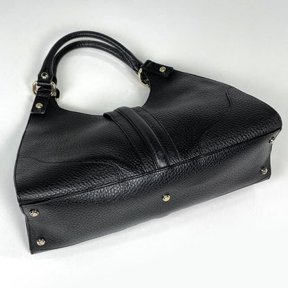 Gucci Shoulder Bag G Logo Leather Black — view 2