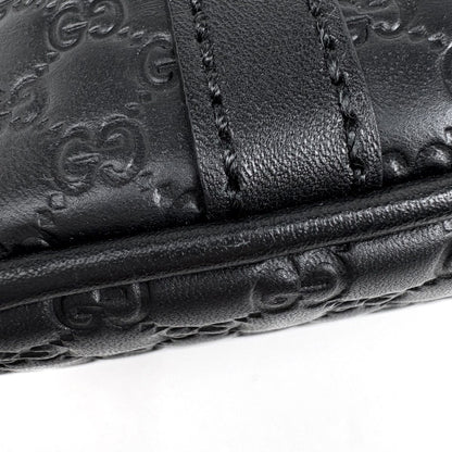 Gucci Handbag Micro Guccissima 2-Way Leather Black — view 3