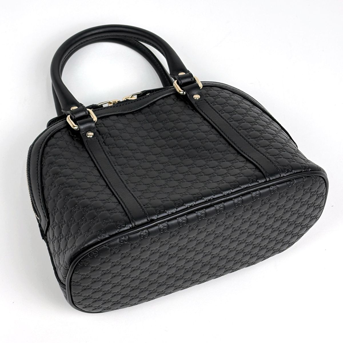 Gucci Handbag Micro Guccissima 2-Way Leather Black — view 2