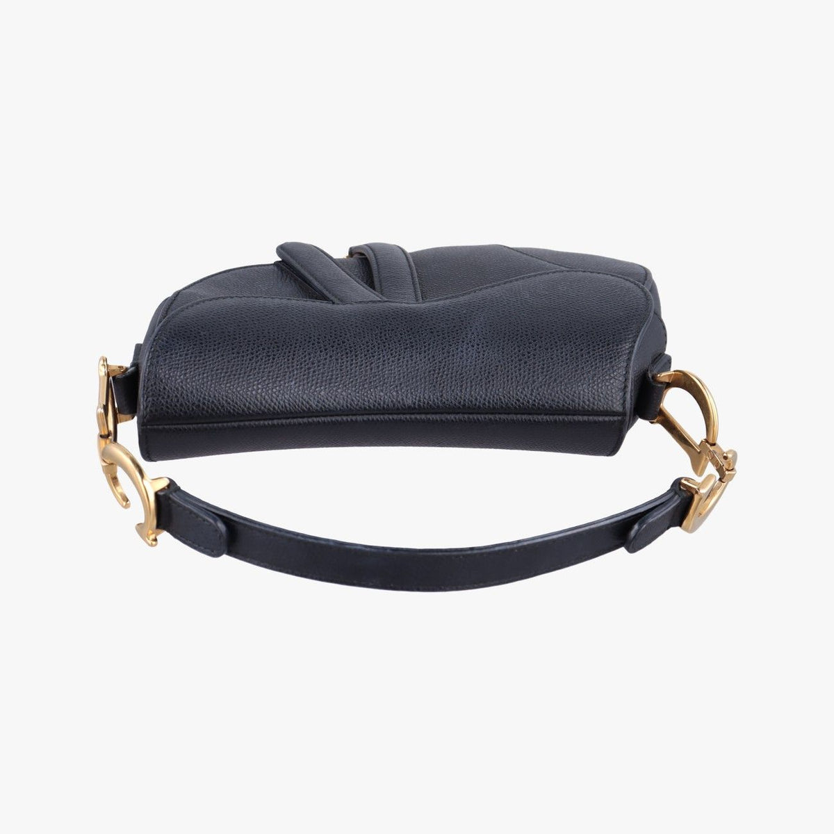 Dior Saddle Black Leather Shoulder Bag — view 8