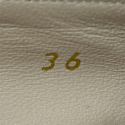 Chanel Pumps Beige Black Leather Heels — view 6