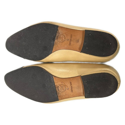 Chanel Pumps Beige Black Leather Heels — view 4