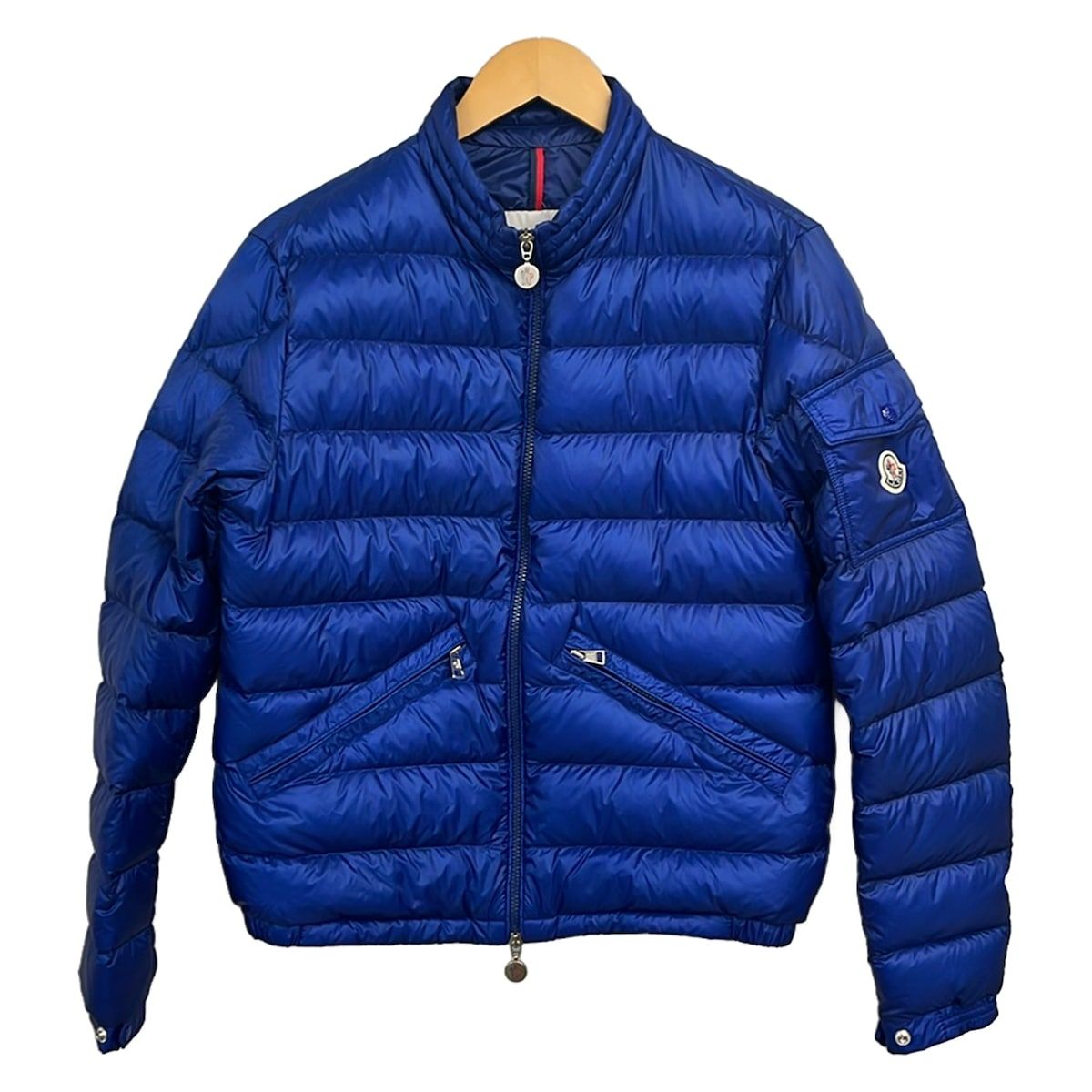 Moncler Down Jacket Agay Blue 2