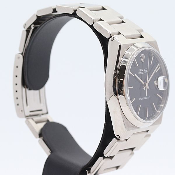 Rolex Datejust Date Black Dial Watch — view 2