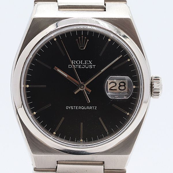 Rolex Datejust Date Black Dial Watch