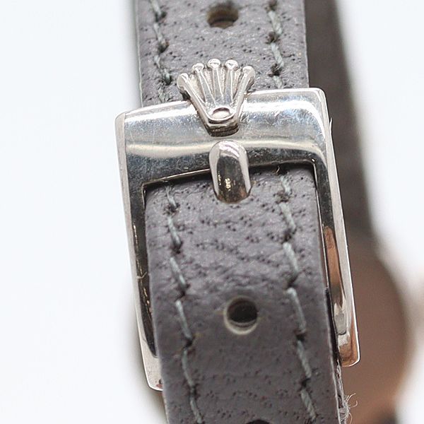 Rolex Orchid Chameleon 750 White Gold Manual Wind Silver Dial Watch — view 5