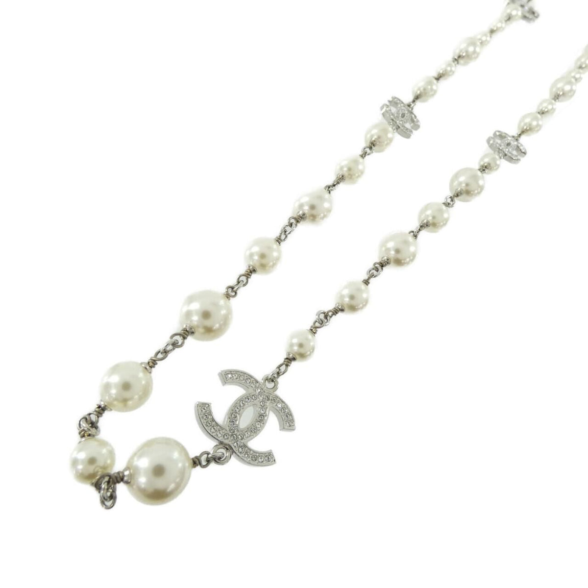 Chanel Necklace Silver