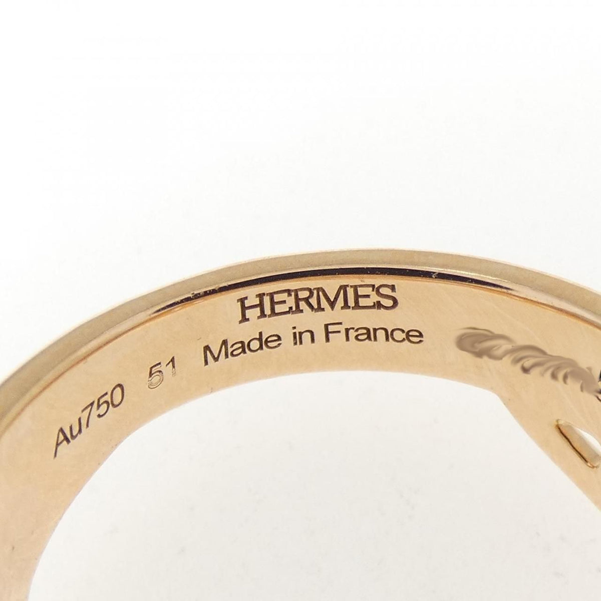 Hermes Spinel Ring Pink — view 4