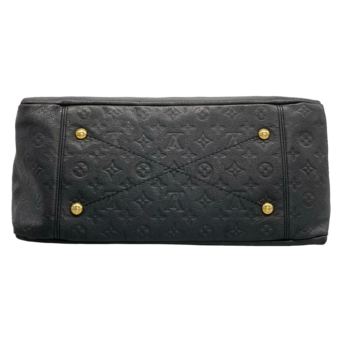 Louis Vuitton Handbag Monogram Empreinte Artsy MM Noir Leather — view 5