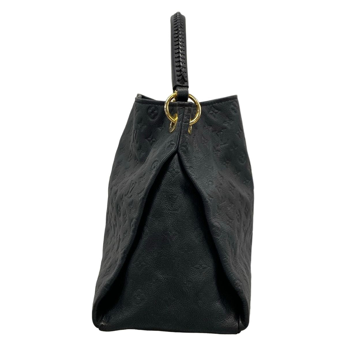 Louis Vuitton Handbag Monogram Empreinte Artsy MM Noir Leather — view 2