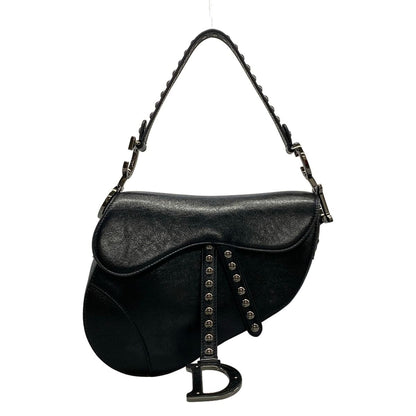 Dior Saddle Bag Black Leather