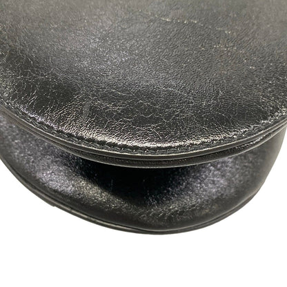 Dior Saddle Bag Black Leather — view 8