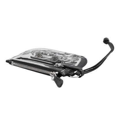 Balenciaga Coin Purse Le Cagole Graffiti Black White — view 2