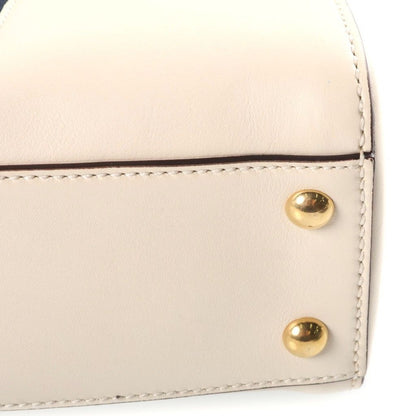 Gucci Sylvie Sherry Line Leather 2-Way Bag Gold Ivory — view 6