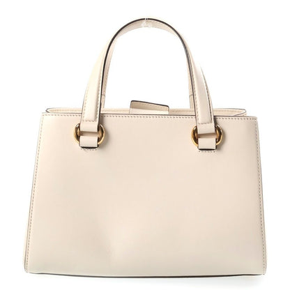 Gucci Sylvie Sherry Line Leather 2-Way Bag Gold Ivory — view 2