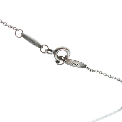 Tiffany & Co by the Yard Pink Sapphire Pendant Chain Silver — view 4