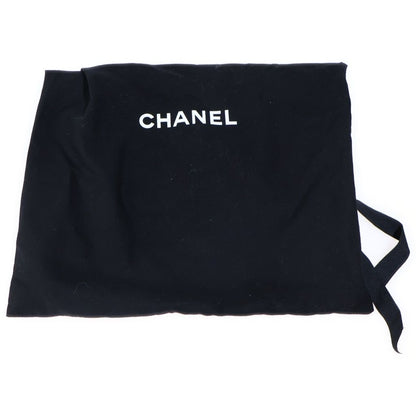 Chanel CC Logo Espadrilles Flat Sandals White Black — view 6
