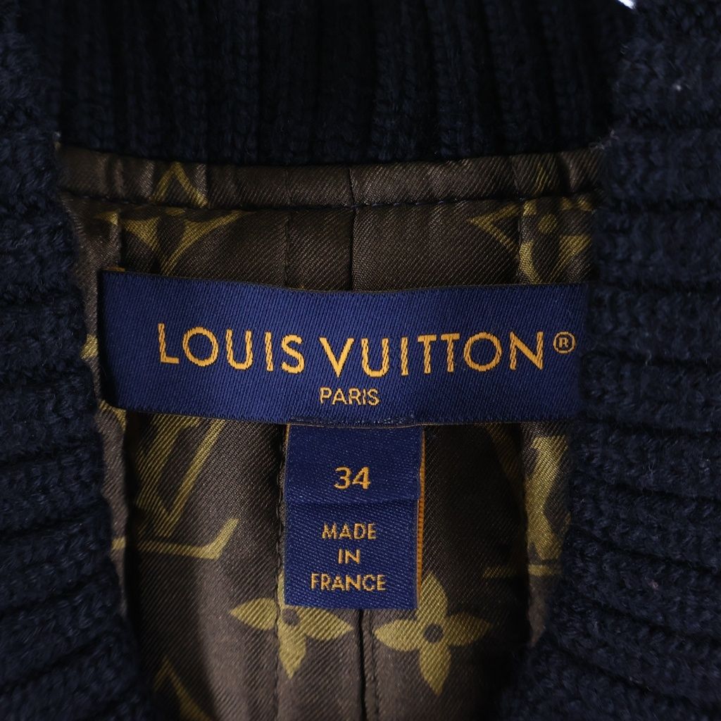 Louis Vuitton Monogram Tricolor Boucle Tweed Jacket Red — view 6