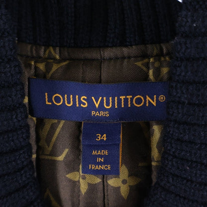 Louis Vuitton Monogram Tricolor Boucle Tweed Jacket Red — view 6