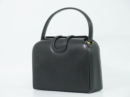 Celine Leather Handbag Black Bag — view 2