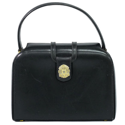 Celine Leather Handbag Black Bag
