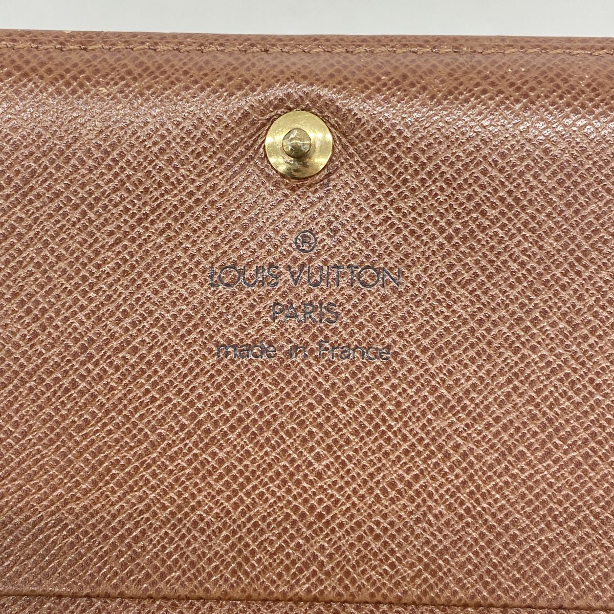 Louis Vuitton Wallet Monogram Porte Monnaie Billets Tresor Brown — view 4
