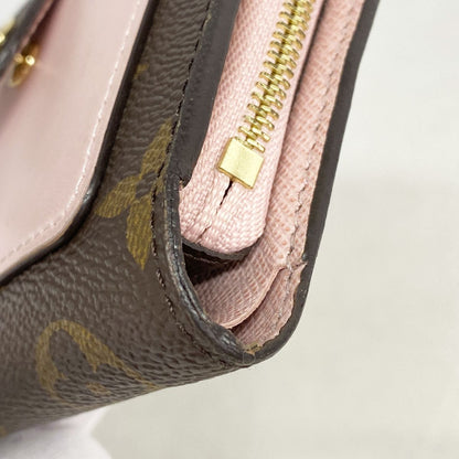 Louis Vuitton Wallet Monogram Portefeuille Juliette Brown Rose Ballerine — view 6