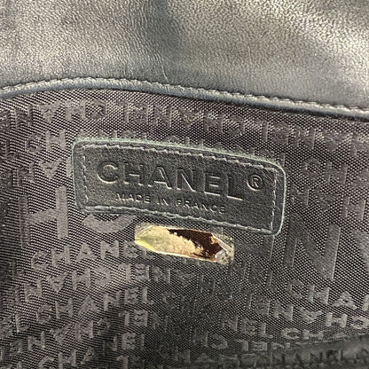 Chanel Shoulder Bag 2.55 Leather Black Silver — view 5