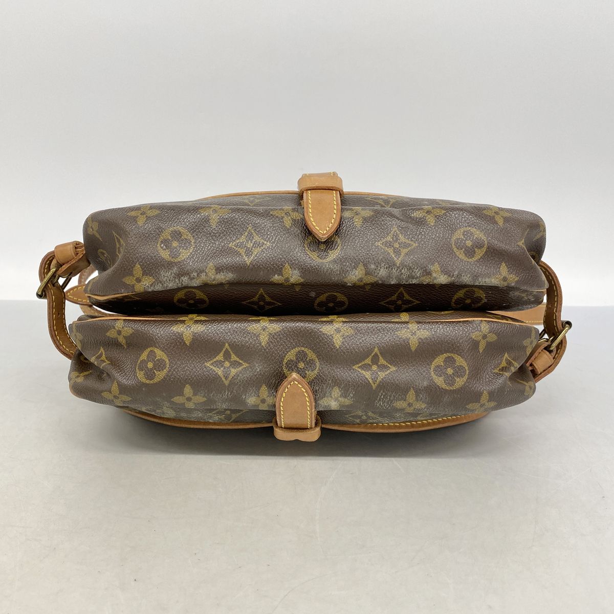 Louis Vuitton Shoulder Bag Monogram Saumur 30 Brown — view 3