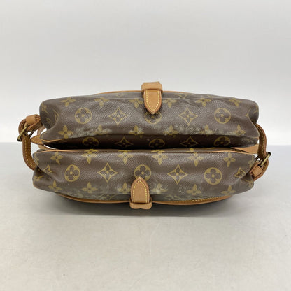 Louis Vuitton Shoulder Bag Monogram Saumur 30 Brown — view 3