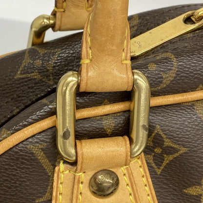 Louis Vuitton Handbag Monogram Manhattan PM Brown — view 8