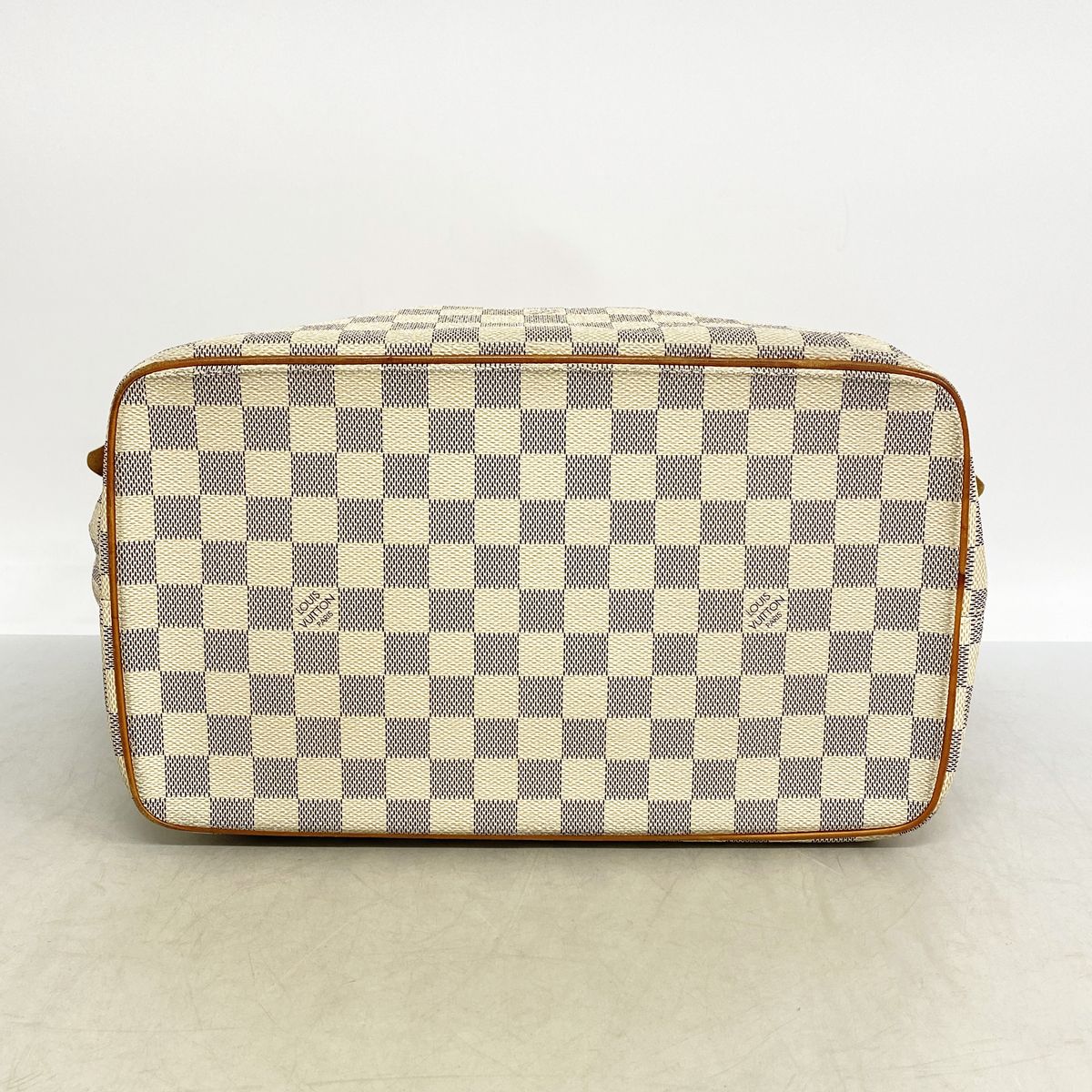 Louis Vuitton Tote Bag Damier Azur Saleya MM White — view 3