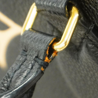 Louis Vuitton Tote Bag Monogram Empreinte Bicolor On The Go MM Black Beige 2-Way — view 7