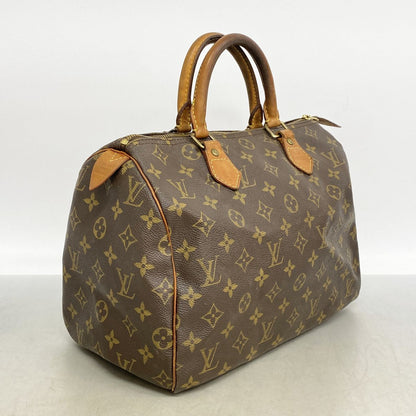 Louis Vuitton Handbag Monogram Speedy 30 Brown — view 2