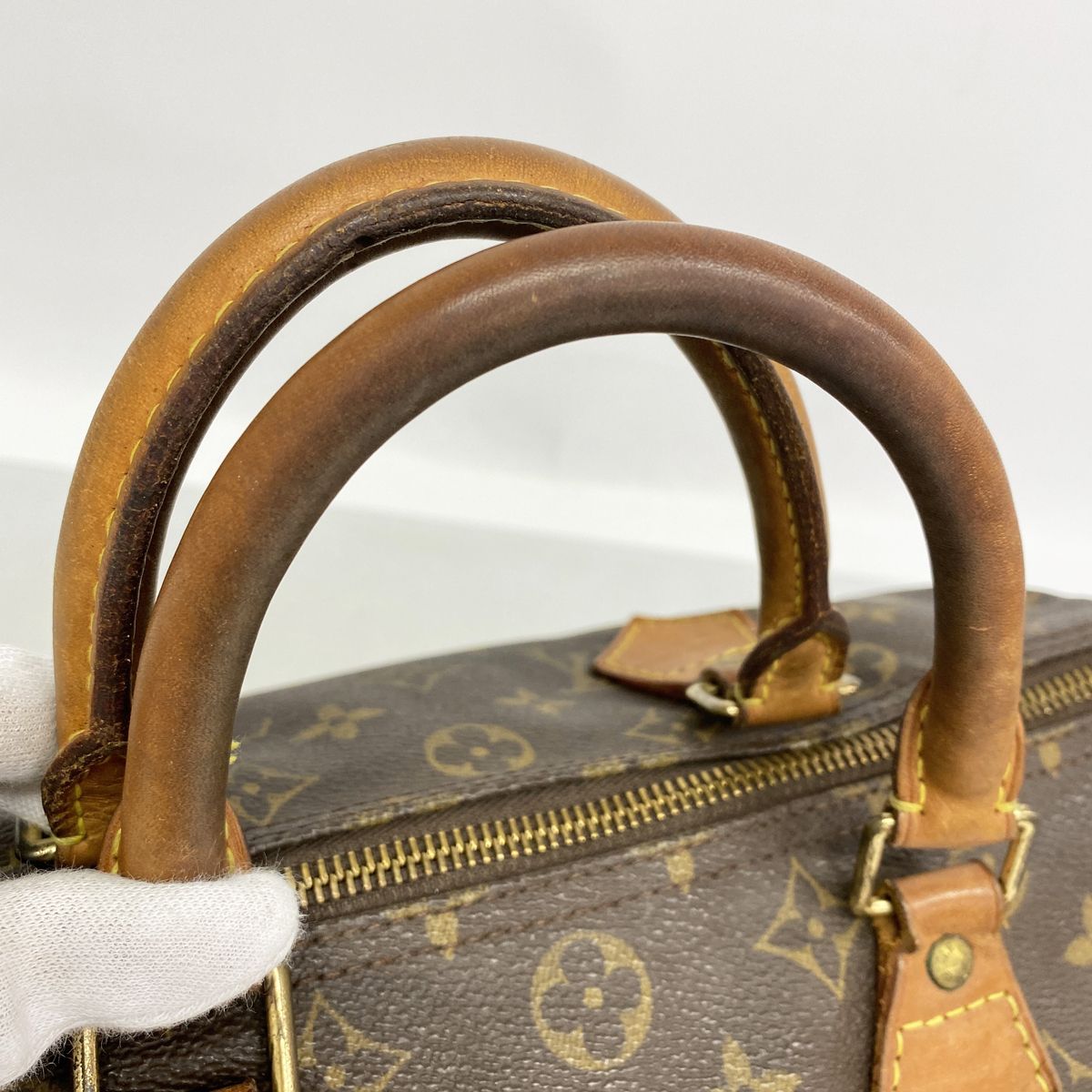 Louis Vuitton Handbag Monogram Speedy 30 Brown — view 7