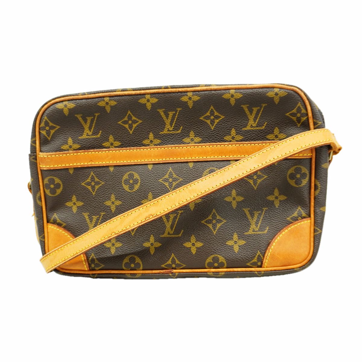 Louis Vuitton Shoulder Bag Monogram Trocadero 27 Brown