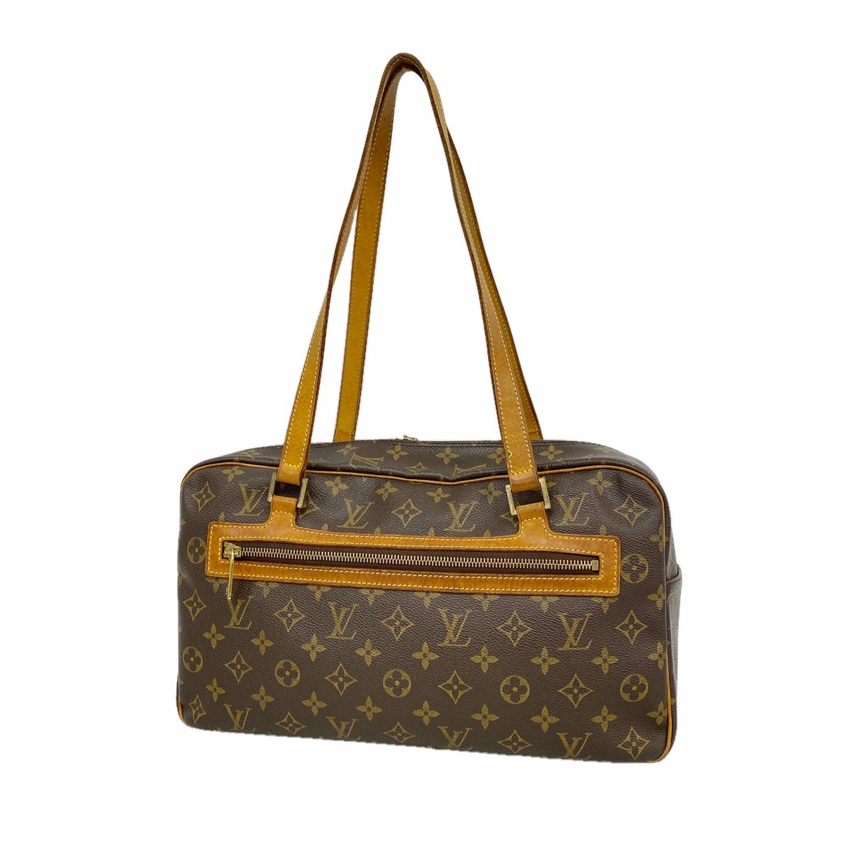 Louis Vuitton Shoulder Bag Monogram Cite GM Brown