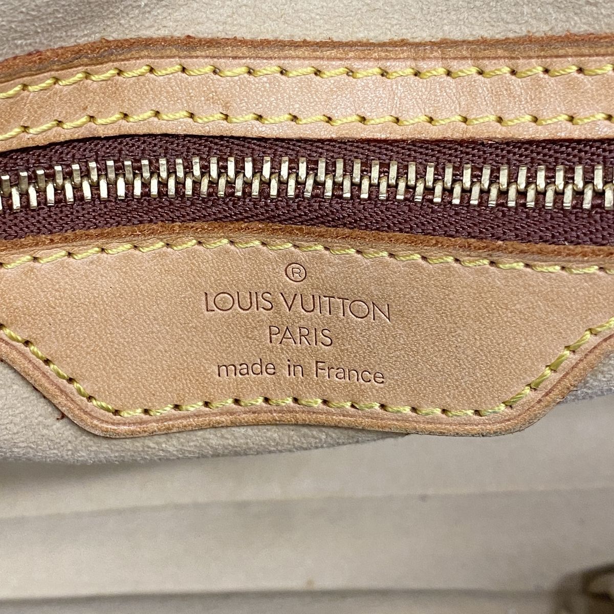 Louis Vuitton Shoulder Bag Monogram Cite GM Brown — view 5