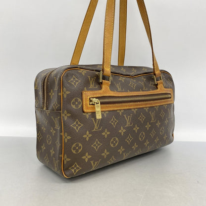 Louis Vuitton Shoulder Bag Monogram Cite GM Brown — view 2