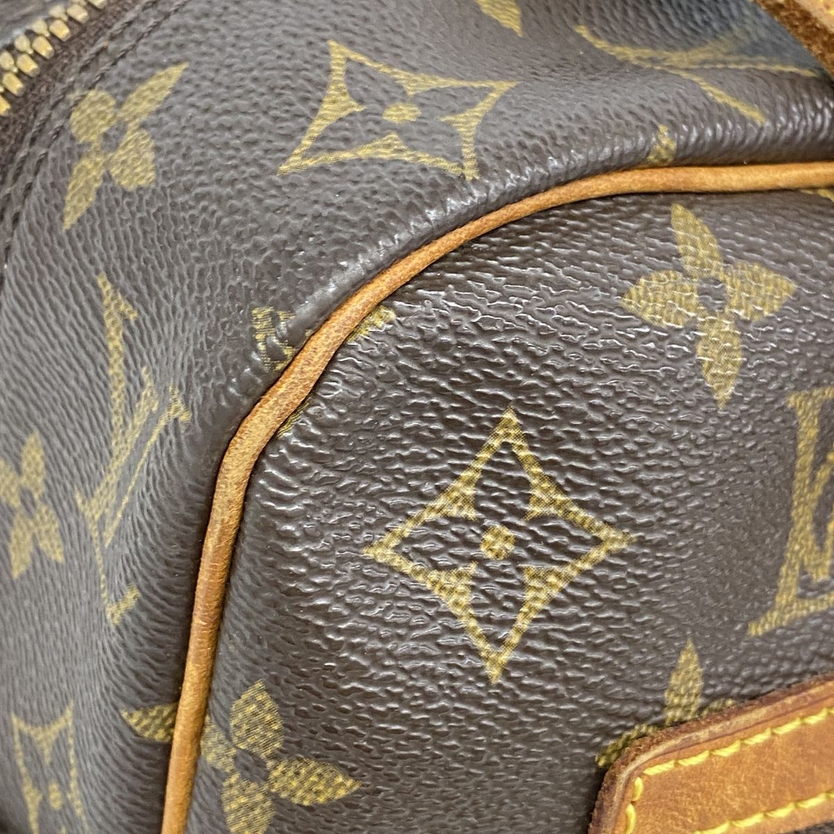 Louis Vuitton Shoulder Bag Monogram Cite GM Brown — view 7