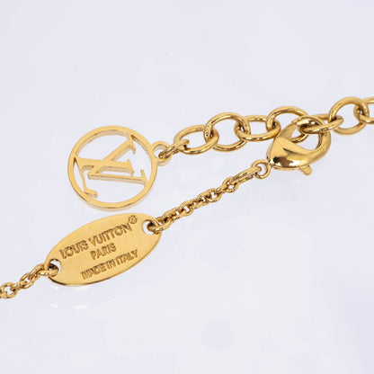 Louis Vuitton Bracelet LV Iconic Enamel Monogram Flower Brown Clair — view 6