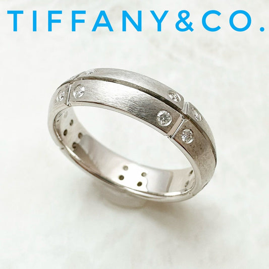 Tiffany & Co Streamerica Diamond White Gold Ring