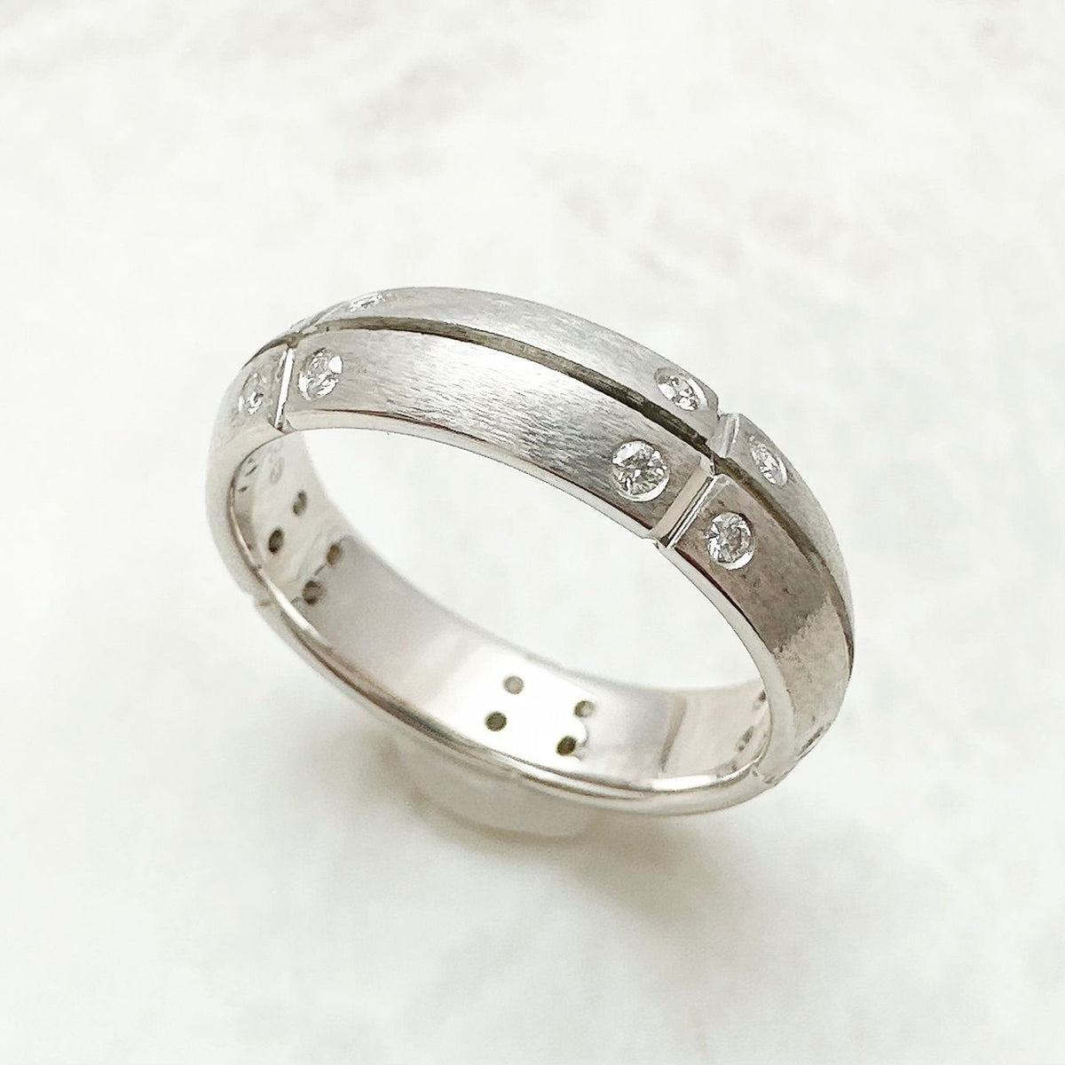 Tiffany & Co Streamerica Diamond White Gold Ring — view 2