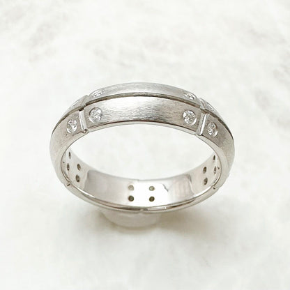 Tiffany & Co Streamerica Diamond White Gold Ring — view 4