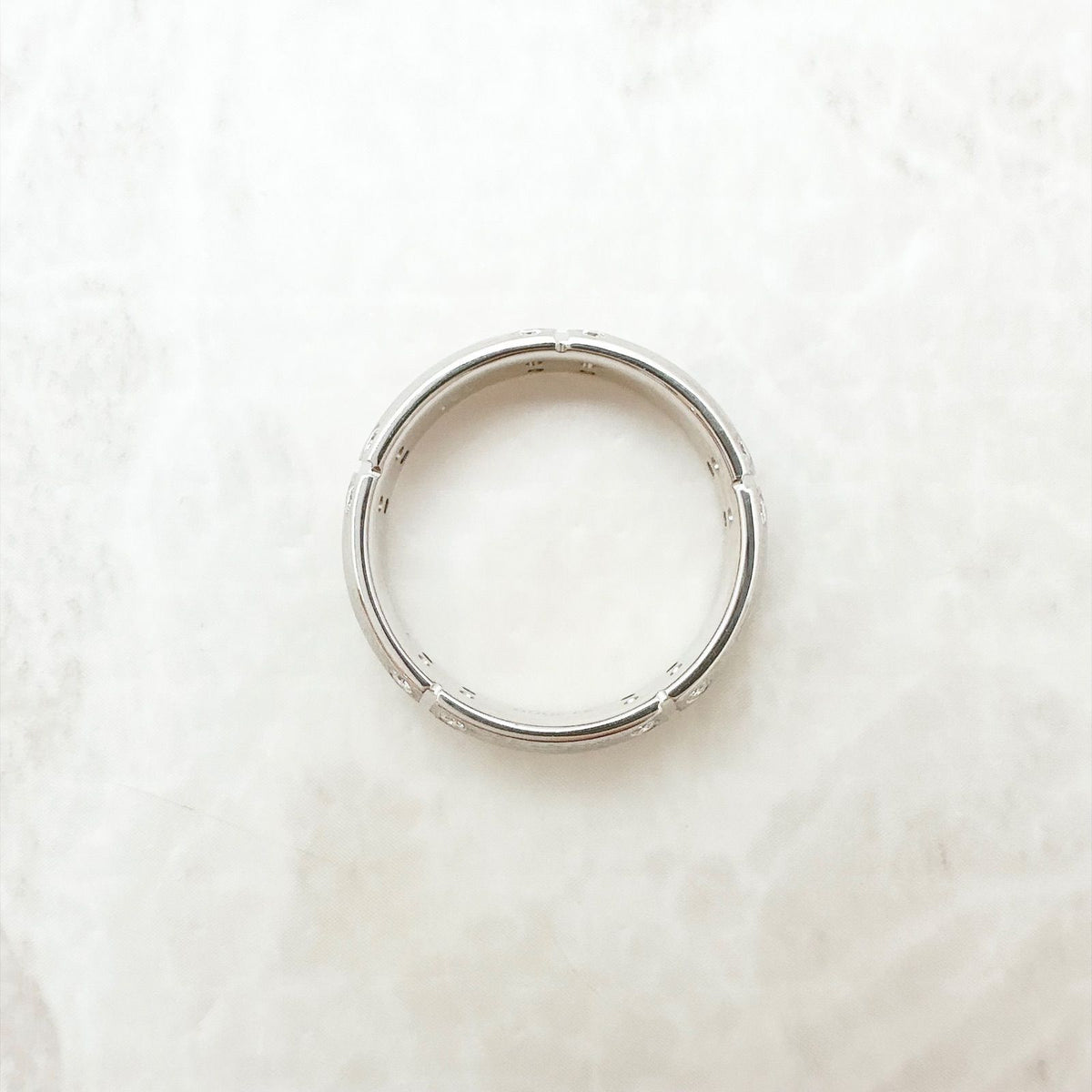 Tiffany & Co Streamerica Diamond White Gold Ring — view 6