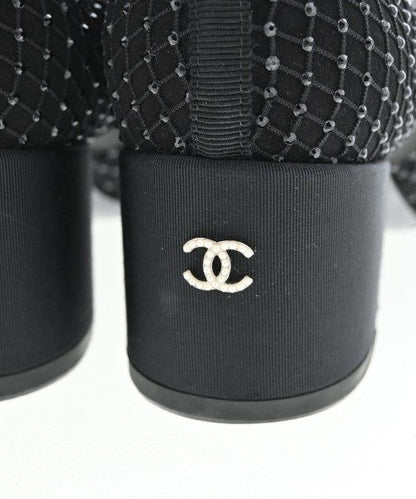 Chanel Boots Black — view 8