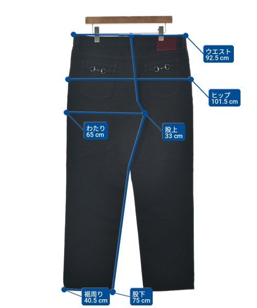 Gucci Denim Pants Black — view 8