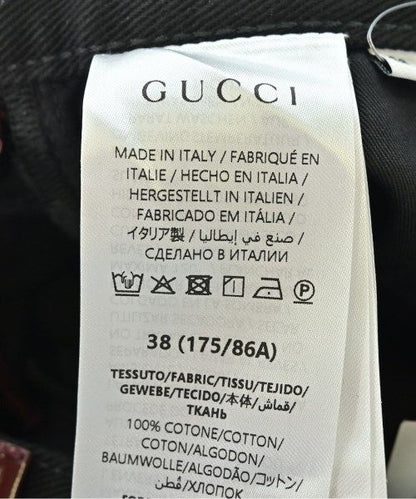 Gucci Denim Pants Black — view 4
